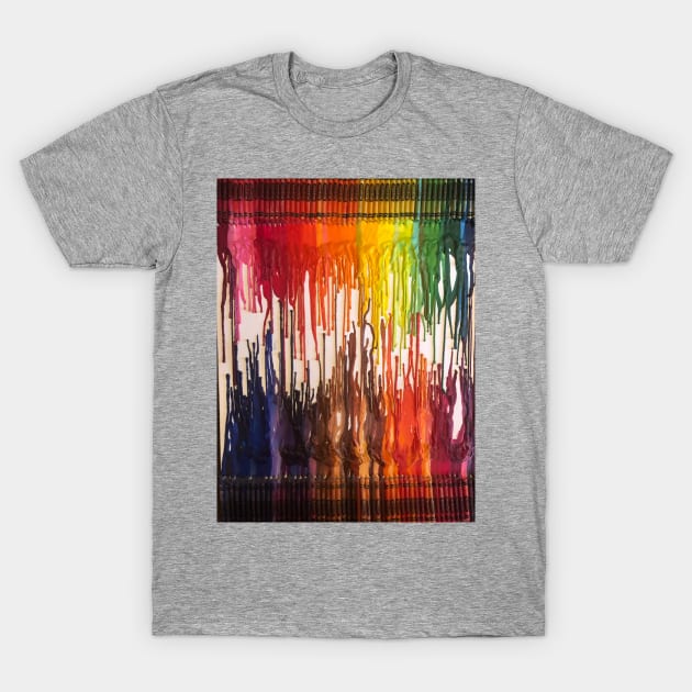 Melted crayons T-Shirt by duncan101